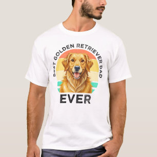 Bester Golden Retriever-Vater überhaupt T-Shirt