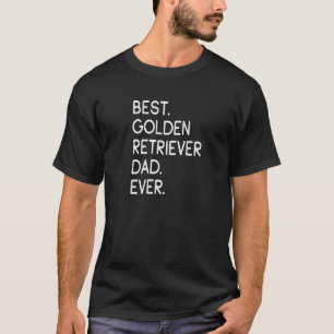 Bester Golden Retriever-Vater überhaupt T-Shirt