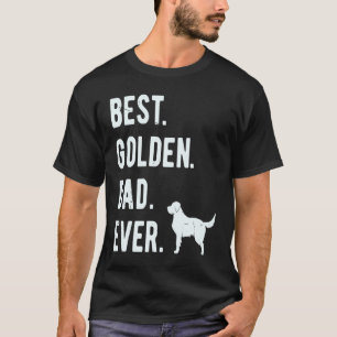 Bester goldener Vater überhaupt Männer Golden Retr T-Shirt