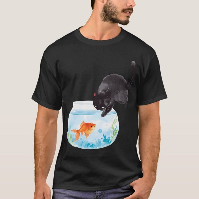 BESTER GOLDFISCH-VATER T-Shirt (Vorderseite)
