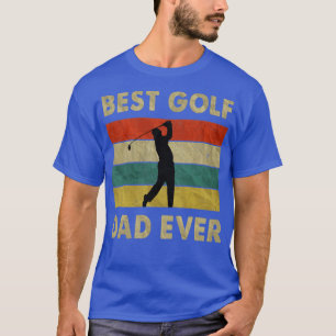 Bester Golf Vater Jeden Vintagen Golf Vatertag T-Shirt