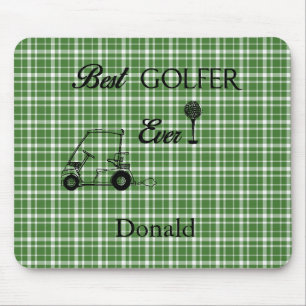 Bester Golfer Maßgeschneiderte Mauspad