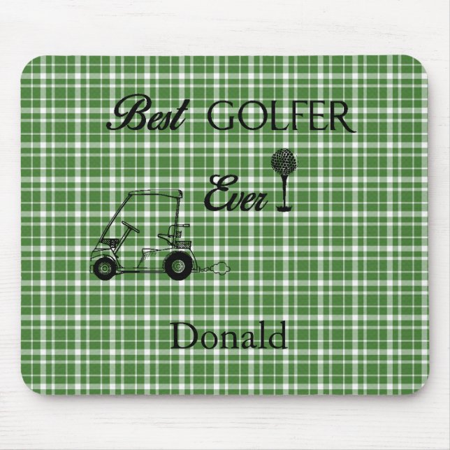 Bester Golfer Maßgeschneiderte Mauspad (Vorne)