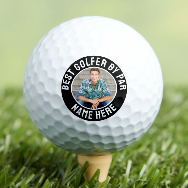 Bester Golfer nach Par Custom Golfball (Create your Own Photo Golf Balls )
