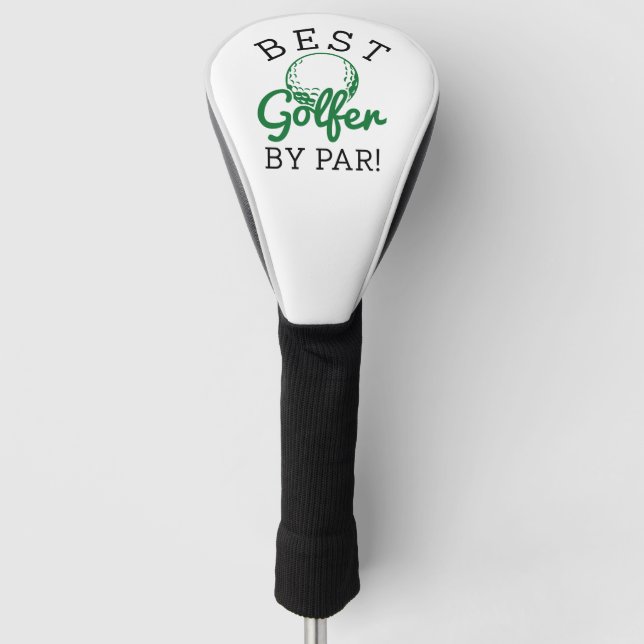 Bester Golfer nach Par Golf Headcover (Vorderseite)
