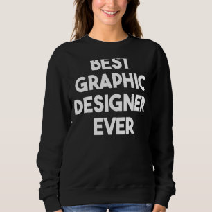 Bester Grafikdesigner Sweatshirt