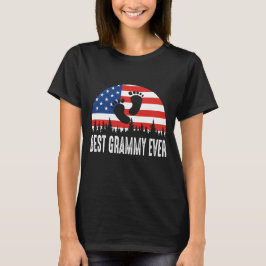 Bester Grammy je US-Flagge T-Shirt
