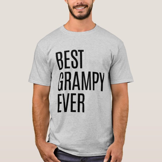 Bester Grampy je Phantastischer Großvater T-Shirt (Vorderseite)