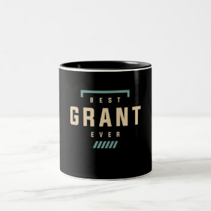 Bester Grant je Funny Name Grant Zweifarbige Tasse