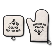 "Bester Grill-Vater je Oven Mitt und Pot Holder