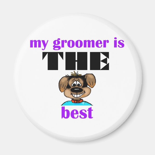 Bester Groomer Magnet (Vorne)
