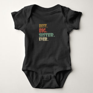Bester großer Bruder aller Zeiten Geschenk für ält Baby Strampler