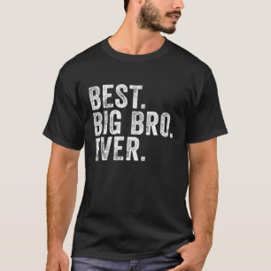 Bester großer Bruder ever Big Brother Geburtstag L T-Shirt
