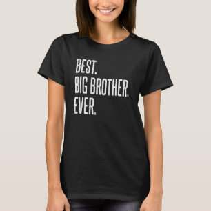 Bester großer Bruder je Cool Big Brother 4 T-Shirt