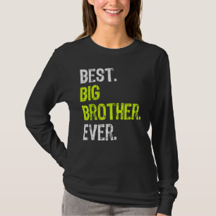 Bester großer Bruder je Teenager älter Geschwister T-Shirt