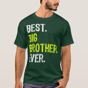 Bester großer Bruder je Teenager Ältere Geschwiste T-Shirt