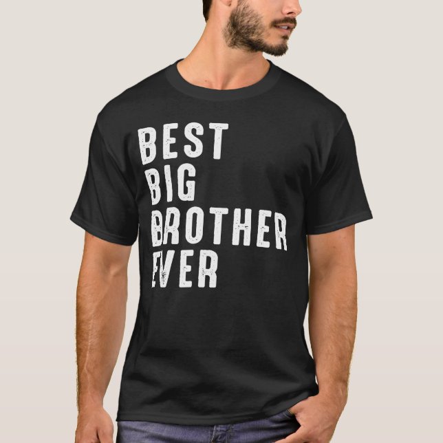 bester großer Bruder T-Shirt (Vorderseite)