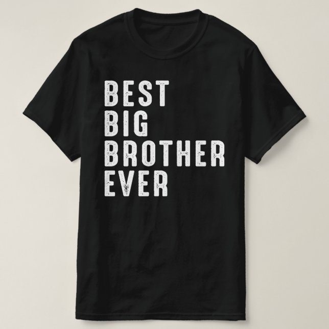 Bester großer Bruder T-Shirt (Design vorne)