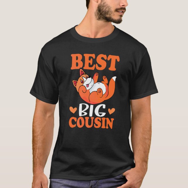 Bester großer Cousin   T-Shirt (Vorderseite)