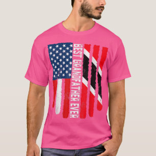 Bester Großvater je Amerikanisch Trinidad und Toba T-Shirt