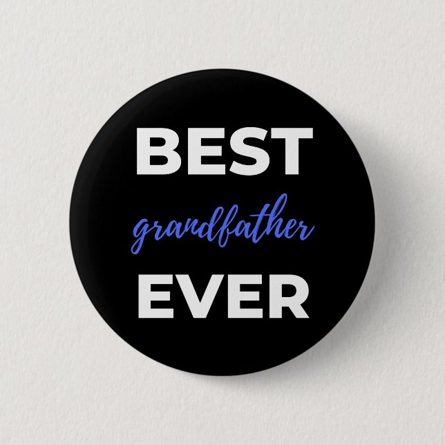 Bester Großvater je Button (Vorderseite)