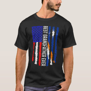 Bester Großvater je US-Marshallinseln Flag Flag T-Shirt
