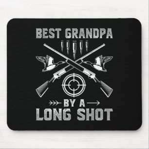 Bester Großvater nach langem Schuss - Männchen Hir Mousepad