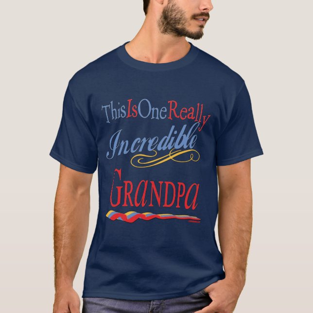 Bester Großvater überhaupt T-Shirt (Vorderseite)