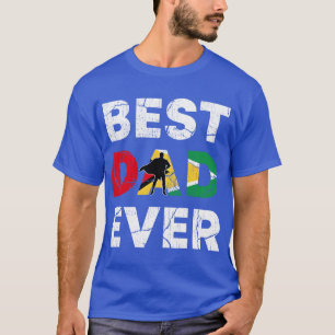 Bester guyanischer Vater je Guyana Daddy Vathers D T-Shirt