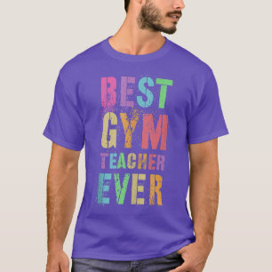 Bester Gym-Lehrer je Funny Gym Workout T-Shirt