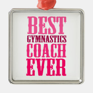 Bester Gymnastiktrainer je Silbernes Ornament