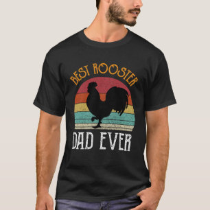 Bester Hahn-Vater Aller Zeiten Hühner Henne Baue T-Shirt