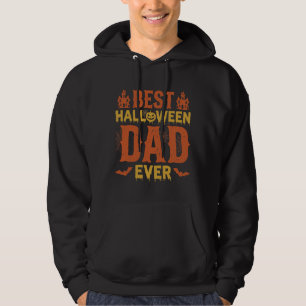 Bester Halloween-Vater überhaupt Vintage-Distresse Hoodie