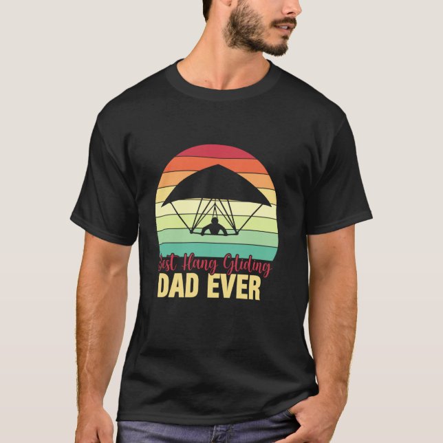 Bester Hängegleiter-Vater überhaupt T-Shirt (Vorderseite)