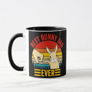 Bester Hasen-Vater Aller Zeiten Vintage-Kaninchenl Tasse