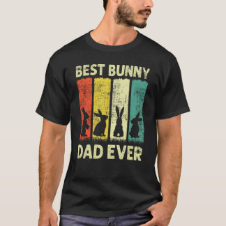 Bester Hasenpapa Aller Zeiten Kaninchen Papa Kanin T-Shirt