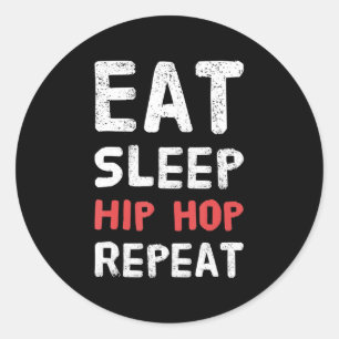 Bester HipHop   Hip Hop Tanz Runder Aufkleber