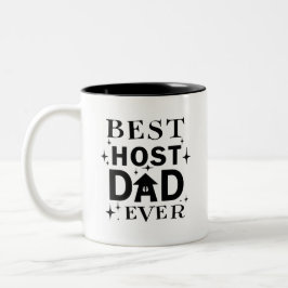 Bester Host-Vater je Zweifarbige Tasse