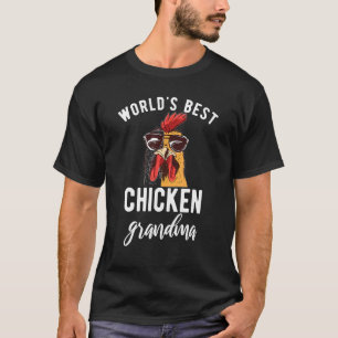 Bester Hühnchen-Oma-Huhn-Hähnchen der Welt T-Shirt