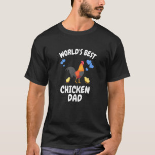 Bester Hühner-Vater der Welt Junge T-Shirt