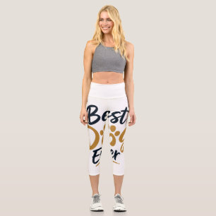 Bester Hund Allerlustigstes Hunde-Liebhaber T-Shir Capri Leggings