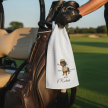 Bester Hund Dad Durch Par Dachshund Name Text Golf