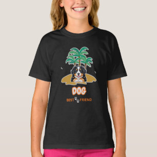 Bester-Hund-Freund-T-Shirt   Süßer Pfotenabdruck H T-Shirt