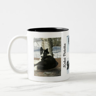 Bester Hund je Lover individuell einstellbar Zweifarbige Tasse