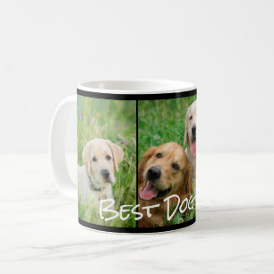 Bester Hund Mama 3 FotoCollage Kaffeetasse