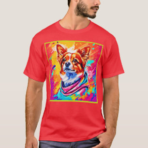 Bester Hund Paint Art T-Shirt