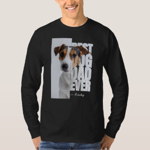 Bester Hund Papa Aller Original Personalisiertes F T-Shirt