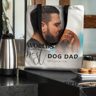 Bester Hund Papa der Welt Individuelles Foto Perso