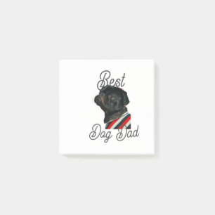 Bester Hund Papa Eltern Großeltern Foto Haustier g Post-it Klebezettel
