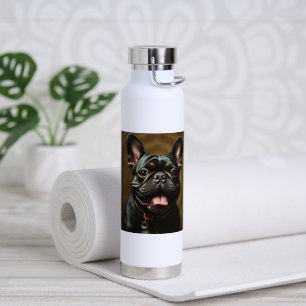 Bester Hund Papa Frenchie Französische Bulldogge H Trinkflasche